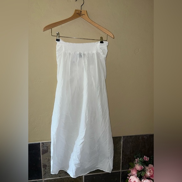 J.Crew White Beach Sarong Convertible Skirt Size Small - Picture 3 of 12